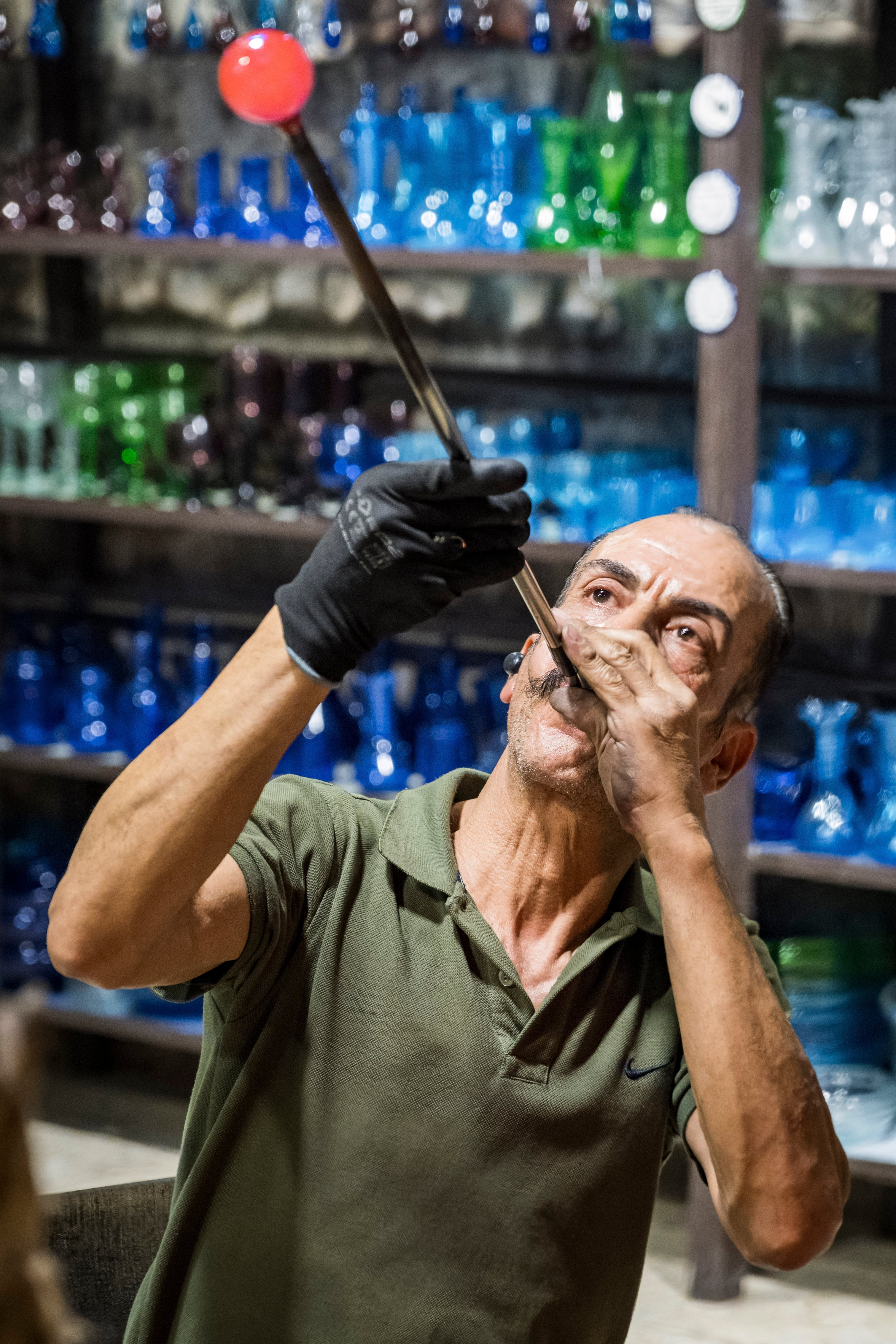 Our Glassblowers in Hebron