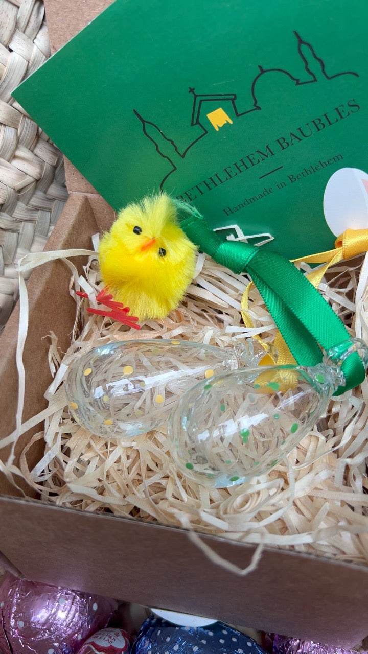 Yellow & Green Easter Duo (mini egg size)