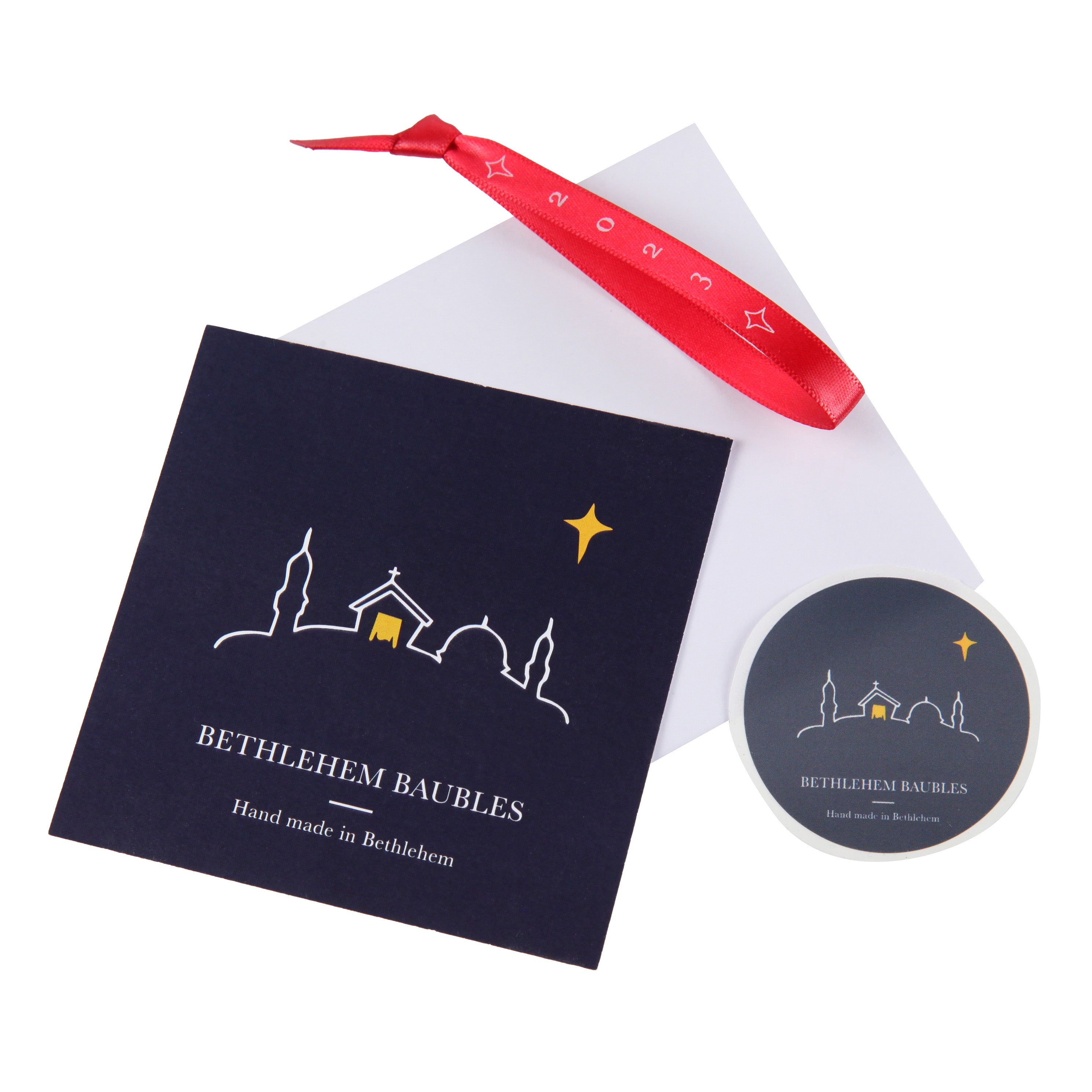 Bethlehem Baubles 2023 ribbon