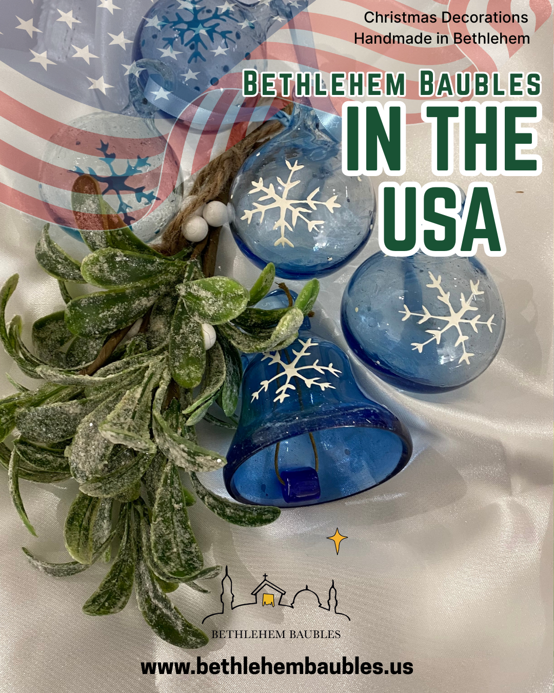 Bethlehem Baubles arrive in the USA!