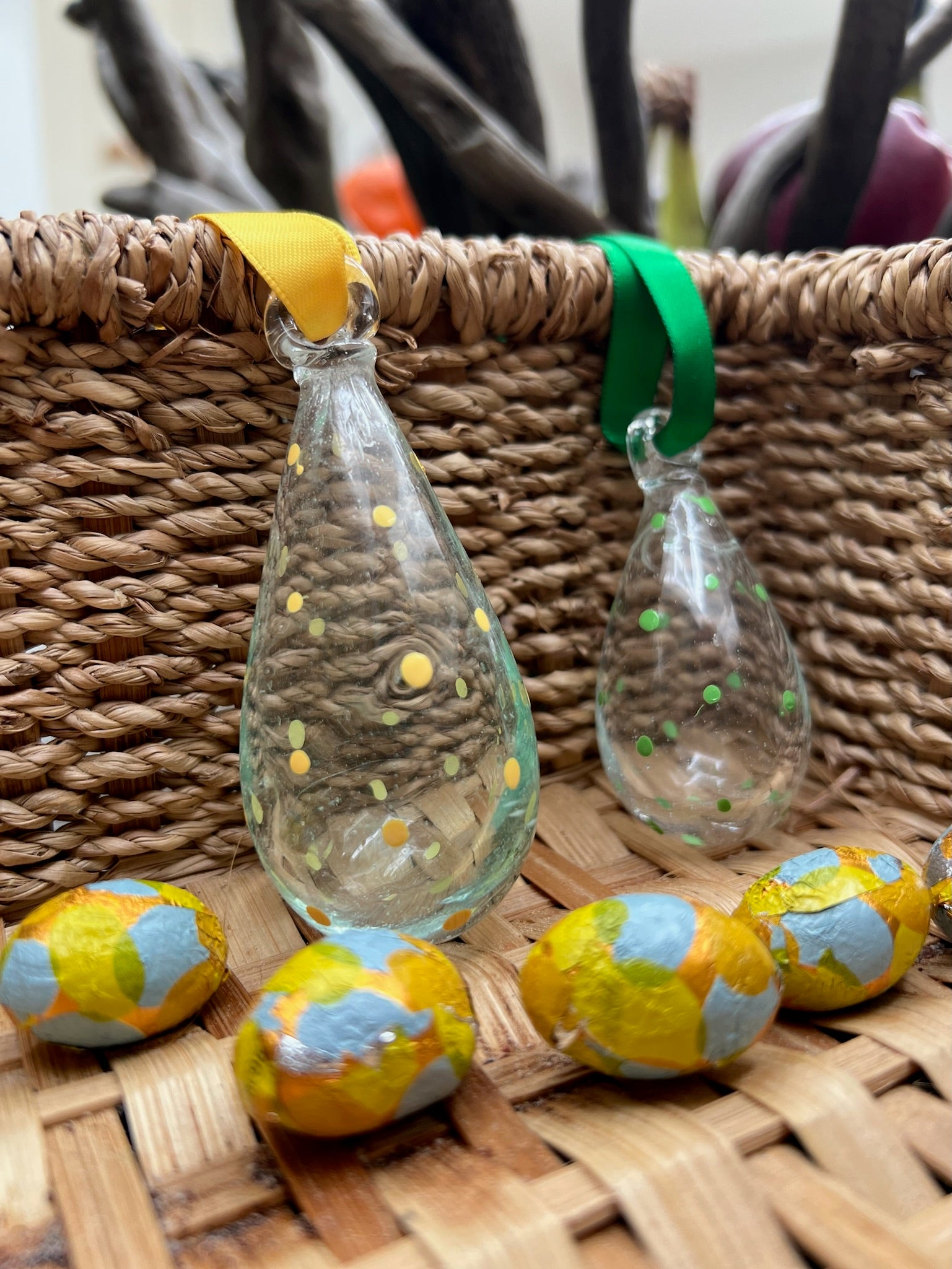 Yellow & Green Easter Duo (mini egg size)