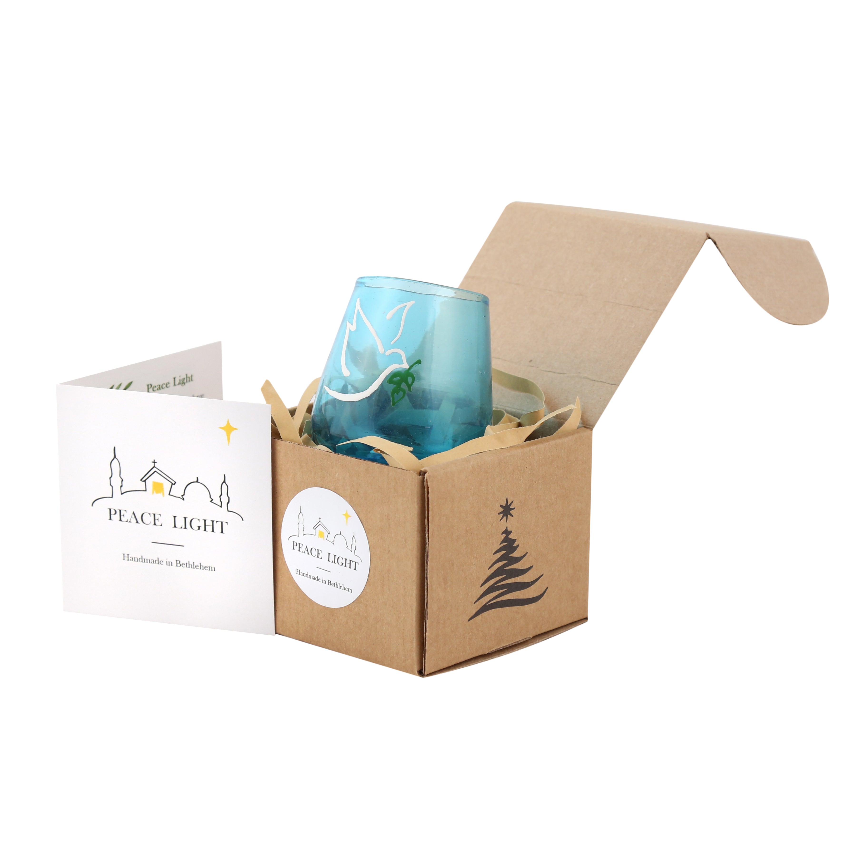 Turquoise Peace Light Trade Carton (x30 units)
