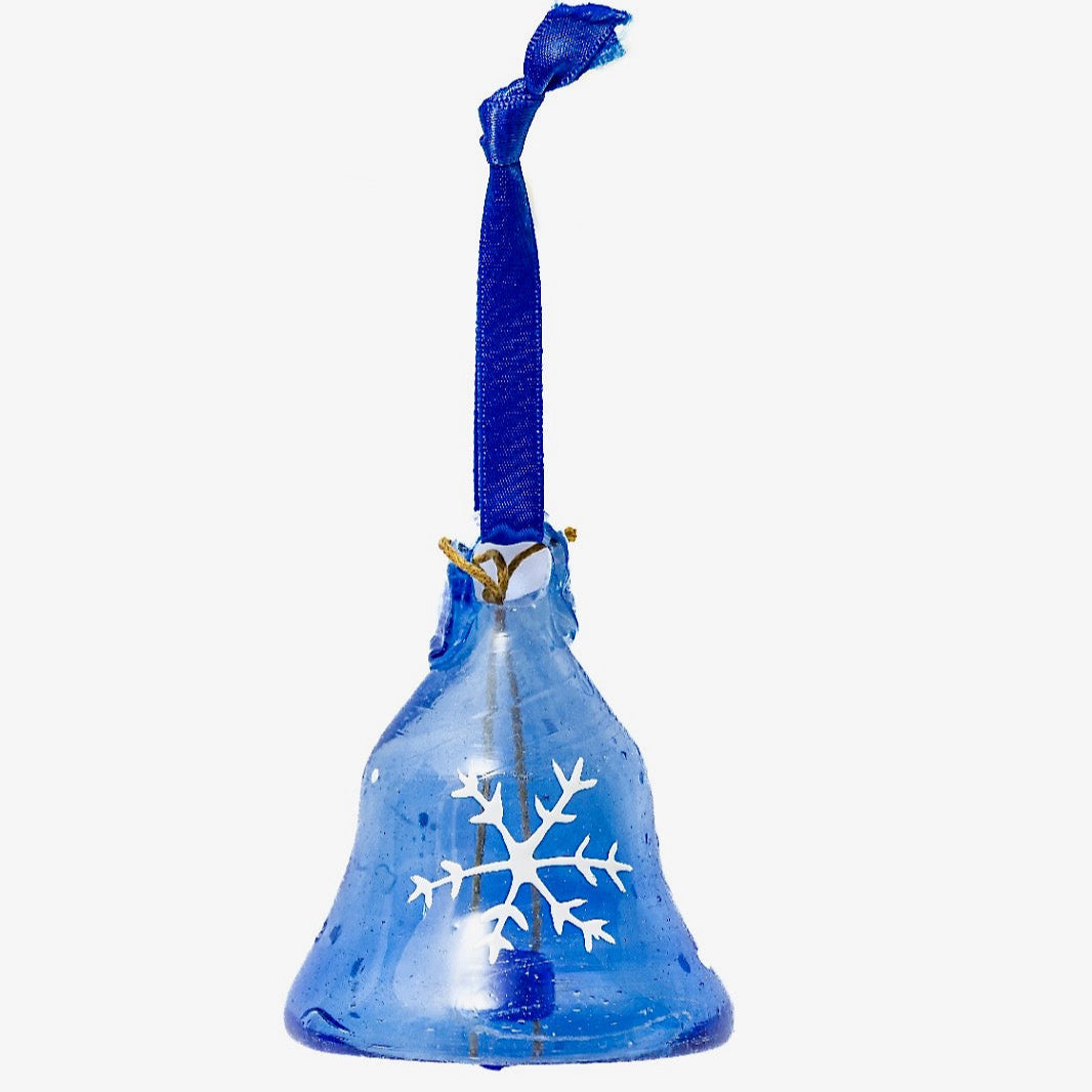 Blue Bell with Snowflake