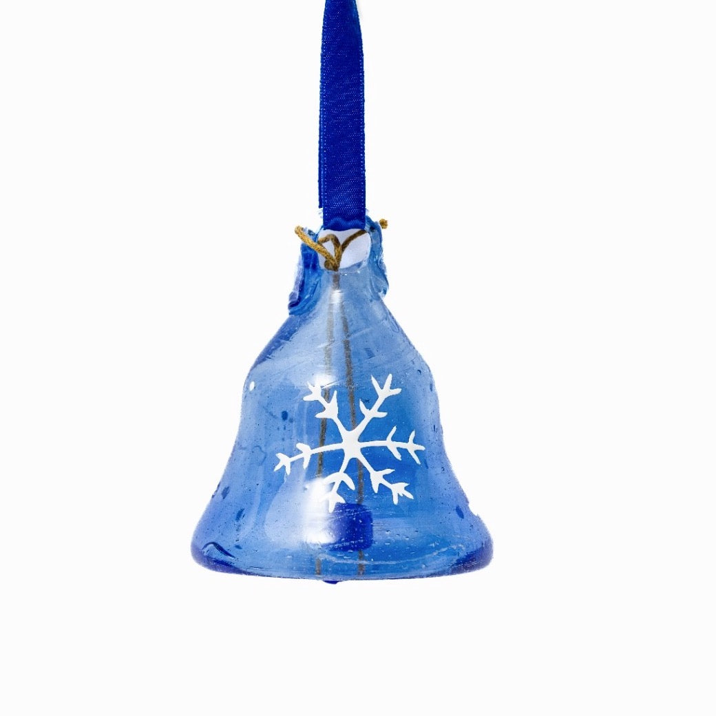 Blue Bell with Snowflake