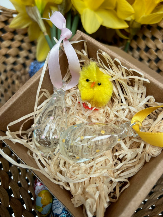 Yellow & Pink Easter Duo (mini egg size)
