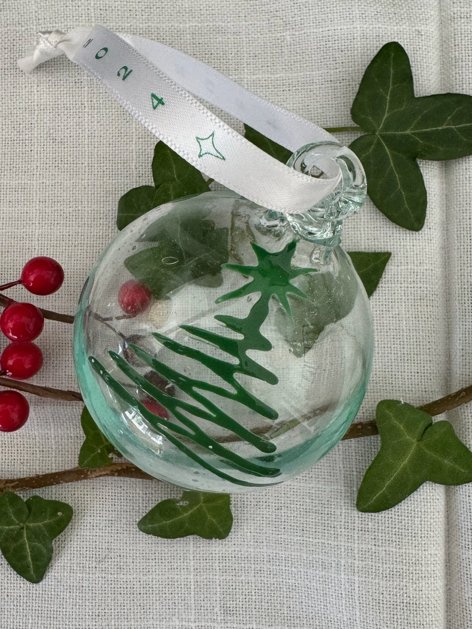 Clear Christmas Collection 2024 Green Christmas Tree