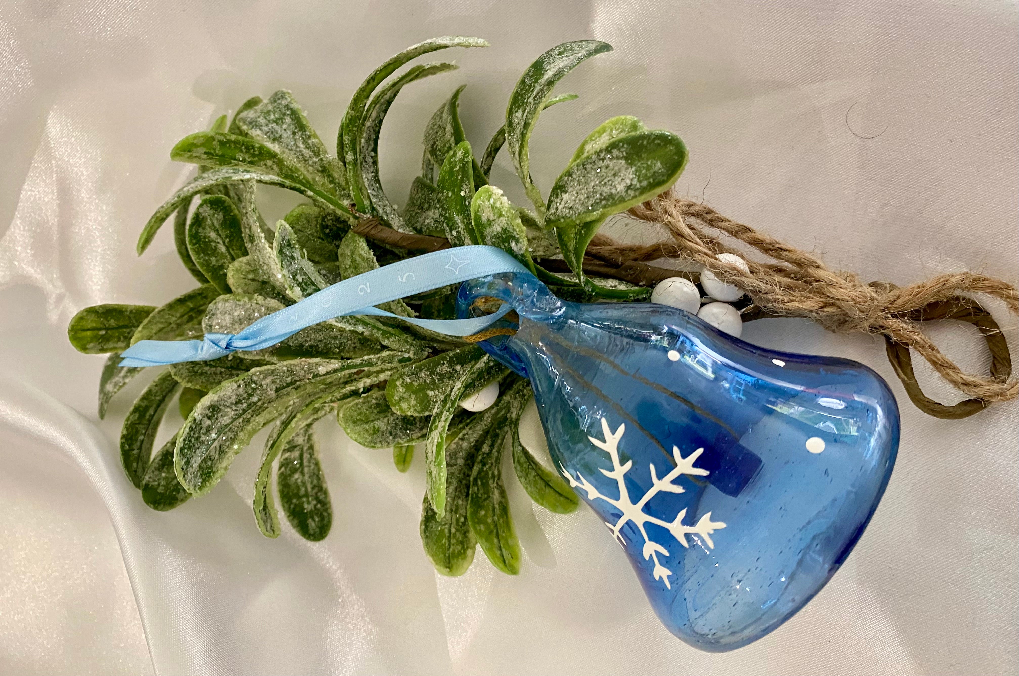 Blue Bell with Snowflake