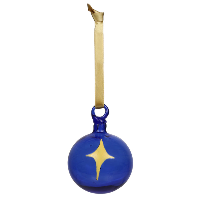Bethlehem Baubles blue star Christmas Decoration